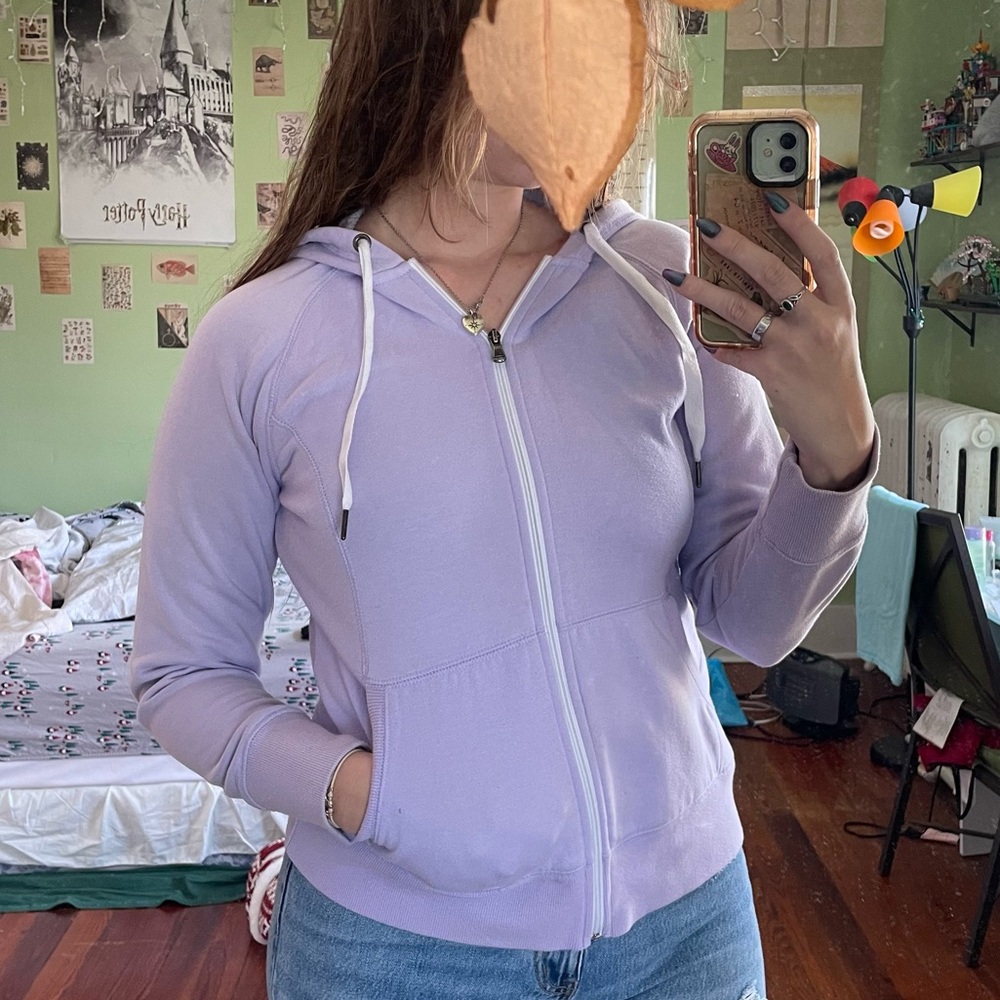 Pastel Purple Women's Workout Athleisure  Hoodie Tek Gear